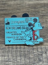 Disneyland Hidden Mickey New Orleans Square Ticket Pin KG JD - $13.91 CAD
