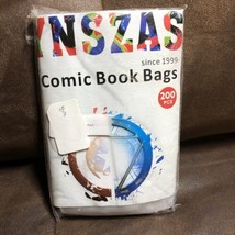 200-Current Modern Resealable 2-Mil Polypropylene Comic Book Bags! - £7.77 GBP