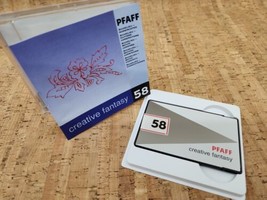 Pfaff Emb Machine Card Creative Fantasy #58 RICHELIEU , 7570,7560,2140,2... - $98.99