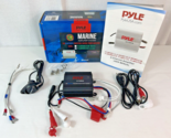NEW Pyle Boat Marine Amplifier PLMRMB2CB | 2-Channel Black w/ Bluetooth ... - $39.60