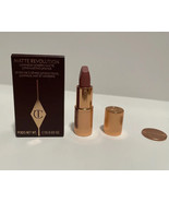 CHARLOTTE TILBURY Matte Revolution Lipstick PILLOW TALK 0.03oz Travel Mi... - £11.78 GBP