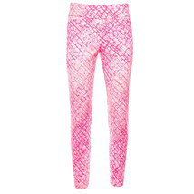 Nwt Ladies Ibkul Liz Pink Coral Golf Ankle Pants 4 6 8 10 12 &amp; 14 - £47.18 GBP