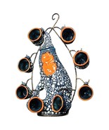 Vintage Ceramic Liquor Set Signed Vallauris &quot;Écume de Mer&quot; Saint Raphaël... - $274.85 CAD