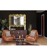 Living room mirror, wall mirror, Makeup mirror, dressing table mirror, Handcraft - $600.00