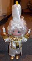 Disney Beauty &amp; The Beast Lumiere Very Rare 12 inch Precious Moments Doll - £62.90 GBP