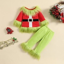 NEW Grinch Who Stole Christmas Girls Boys Halloween Costume Outfit Set - £11.08 GBP
