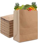 57 Lb Kraft Paper Bag (100 Count) Heavy Duty, Large Brown Paper Grocery ... - $31.67