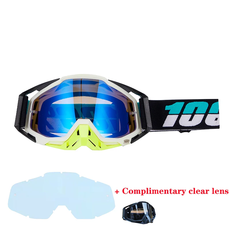 Motocross Racing Goggles106% Motocross Goggles Gles MX Off Road Masque Helmets G - £161.64 GBP