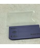 Sony Genuine Memory Stick 4MB MEGABYTE MSA-4A Camera Memory Card - $9.98