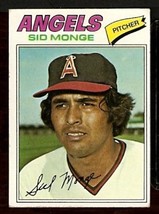 California Angels Sid Monge 1977 Topps # 282 Vg - £0.39 GBP