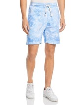 SOL ANGELES Men&#39;s Tie Dyed Tides Drawstring Shorts in Blue-Large - £39.64 GBP