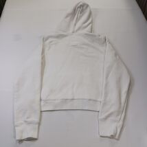 Aeropostale #87 Youth Girl White Drawstring Hoodie Pullover Sweatshirt Size XL image 2