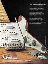G&amp;L Comanche electric guitar designed by Leo Fender 2001 advertisement 8 x 11 ad - £3.32 GBP