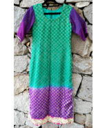 Indian Women Kurta Dress Pant Set Green Kameez Pakistani Party Wear Girl... - £20.32 GBP
