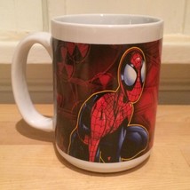 Marvel Comics SPIDERMAN Superhero Illustrated Coffee Mug by Sherwood - £11.01 GBP