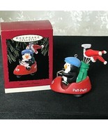 1993 Hallmark Keepsake Ornament Putt-Putt Penguin - £11.02 GBP