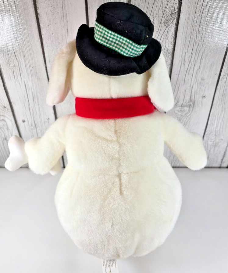 Petsmart Snowman Dog Plush 15” Winter Holiday White Stuffed Animal Toy 2000 Item image 6