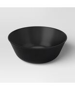 Room Essentials Large 114oz Plastic Serving Bowl Black Microwave Safe - $314.54 MXN