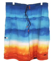 Speedo Swim Trunks Men&#39;s Size Large Poly Mesh Lined  Multicolor Water Sports - £14.11 GBP