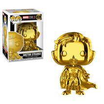 Marvel Studios First 10 Years Doctor Strange Gold Chrome Vinyl POP #439 FUNKO - £8.54 GBP