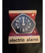 Vintage Ingraham White Electric Alarm Clock Mid Century Modern 49-312 NEW - €49,07 EUR