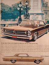 1963 Esquire Original Art Ad Advertisement PONTIAC Grand Prix V-8! - $10.80