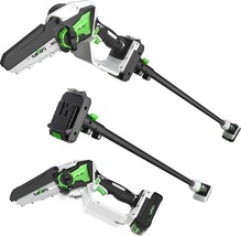 Soyus 2 In 1 Cordless Pole Saw &amp; Mini Chainsaw,20V 19Ft/S Battery Pole S... - $155.99