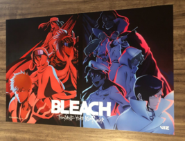 Bleach Thousand Year Blood War Viz Nycc Comic Con Exclusive Promo Poster Anime - £13.06 GBP