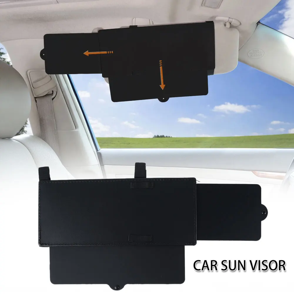 Car Sun Visor Extender Side Window Shade Anti Glare Outside Car Protective - £15.24 GBP