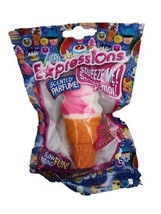 Soft Squishy Toy Scented Slow Rise Ice Cream Cone Expressions 4 in. Alma... - £4.55 GBP
