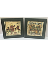 Set of 2 Rare Vintage 1990’s Debbie Mumm Charming Country Style Art Prints - $54.83 CAD