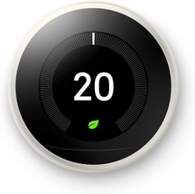 Google Nest Learning Thermostat - Programmable Smart Thermostat For Home, White - £168.92 GBP