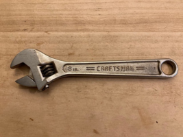 Craftsman 8” Adjustable Wrench 200mm 44603 Made in USA Vintage - $165.89 MXN