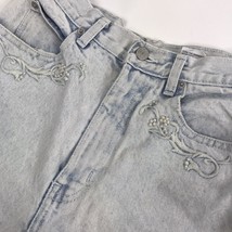 Vtg Jeans 90s High Rise Jordache Cottagecore Mom Jeans Size 9/10 embroidered - £30.91 GBP
