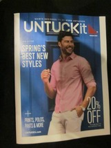UNTUCKit Catalog March 2019 Spring&#39;s Best New Styles Prints Polos Pants &amp; More - £5.47 GBP