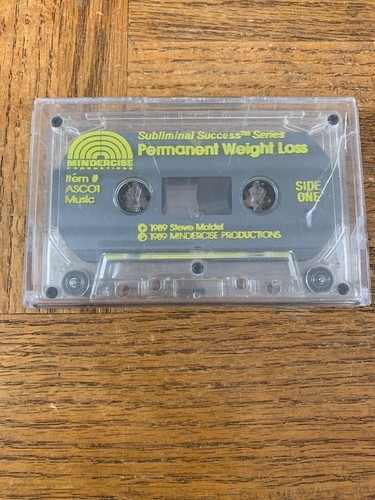 Cassetta Per La Perdita Di Peso Subliminale - $158.48