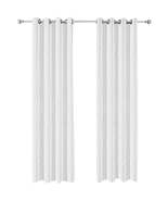 Anyhouz 400cm Curtains White Modern Luxury Retro Style Texture for Livin... - £82.62 GBP