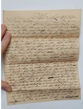 Robert Boak Stampless Letters 1836-39 Letters Lebanon,Ohio Warren County - $116.88