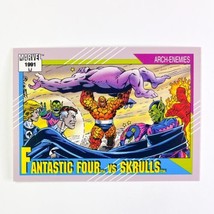Marvel Impel 1991 Fantastic Four vs Skrulls Arch-Enemies Card 93 MCU Series 2 - £1.56 GBP