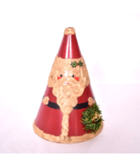 Santa Cone Tree Topper Tabletop Christmas Holiday Household Decorations - €12,00 EUR
