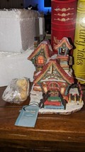 Department 56 Storybook Village Lambsville School No Figures Tested - $79.19