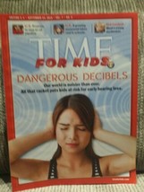 Time for Kids Magazine》Dangerous Decibels &amp; Protests》Sept 23, 2016》COLLE... - $5.93