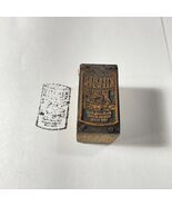 vintage letter press printing block Kitchen Klenser - €12,43 EUR