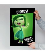 Disgust INSIDE OUT 2 movie poster - 2024 Film Wall Art Room Decor Gift f... - $11.38+
