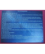 The Ten commandments Magnetic - $41.00 CAD