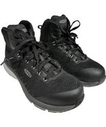 Keen Utility womens Vista Energy Mid Vapor Black Work Carbon Toe 10.5 W - $51.30