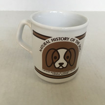  Vintage Natural history of the dog mug cup Carnegie musuem of natural h... - $19.75