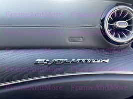 1x 3D Evolution Chrome Dashboard Emblem Badge Interior Exterior For Lancer - $12.54