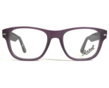 Persol Eyeglasses Frames 3051-V 9002 Matte Purple Square Full Rim 52-19-145 - $98.99