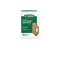 Curad Flex-Fabric Adhesive Bandages, Assorted Sizes, 100 Count (Pack of 6) - $29.39